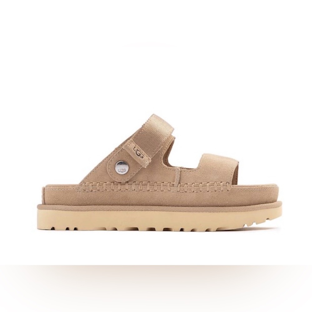 Womens UGG Goldenstar Glide Sandal - Sand Size 8